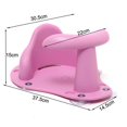 thumbnail image 3 of Asiento de baño para niños, bañera, soporte para bañera, alfombrilla antideslizante, cojín para silla de baño para bebé, asiento multifuncional, 3 of 5