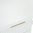 thumbnail image 4 of Better Homes & Gardens Lillian Fluted L-Shape Desk for Home Office, White, 4 of 8
