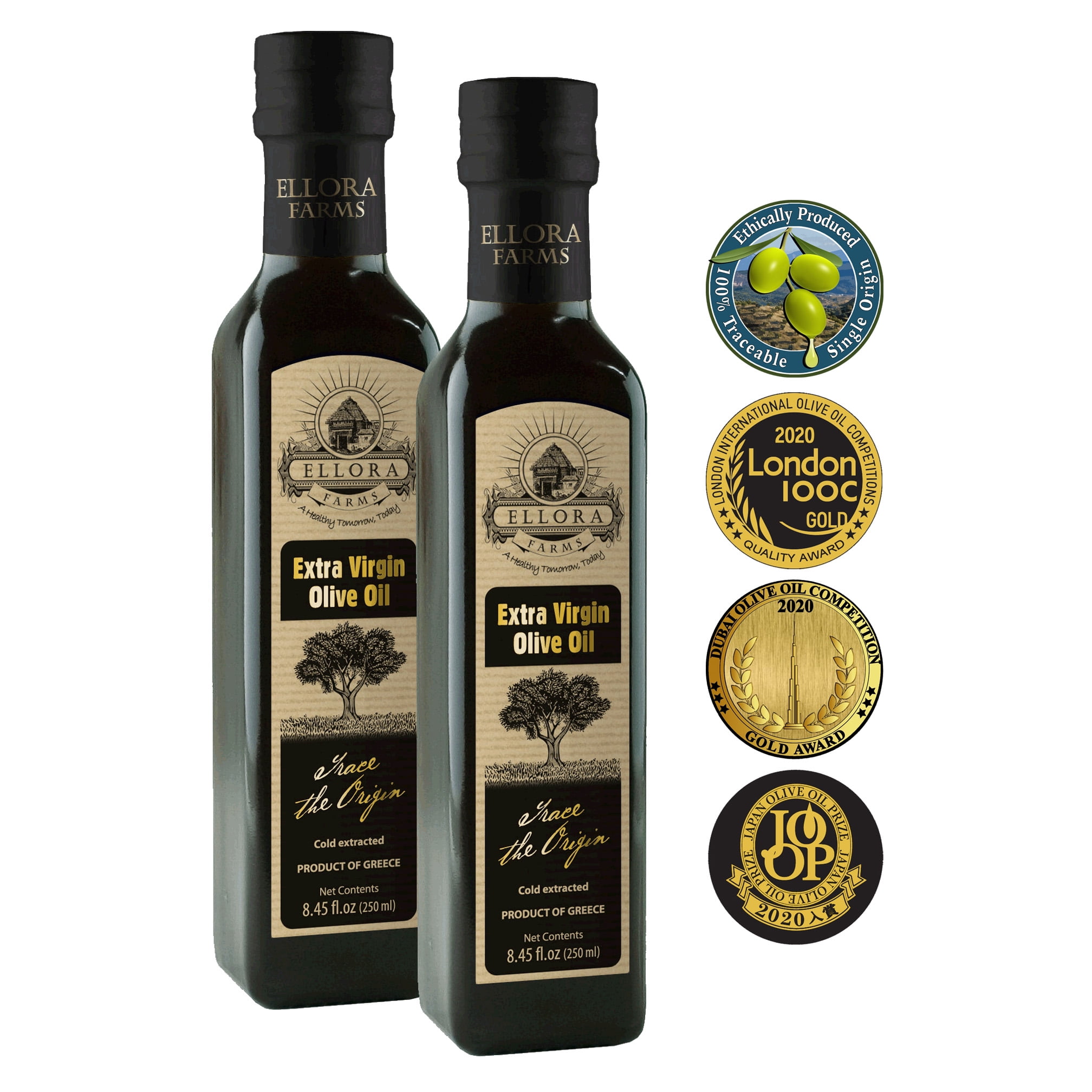 Ellora Farms, Extra Virgin Olive Oil, Single Origin, Traceable & Cold