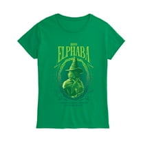 Wicked - Elphaba Wicked Witch Of The West - Women's Fitted Graphic T-Shirt
