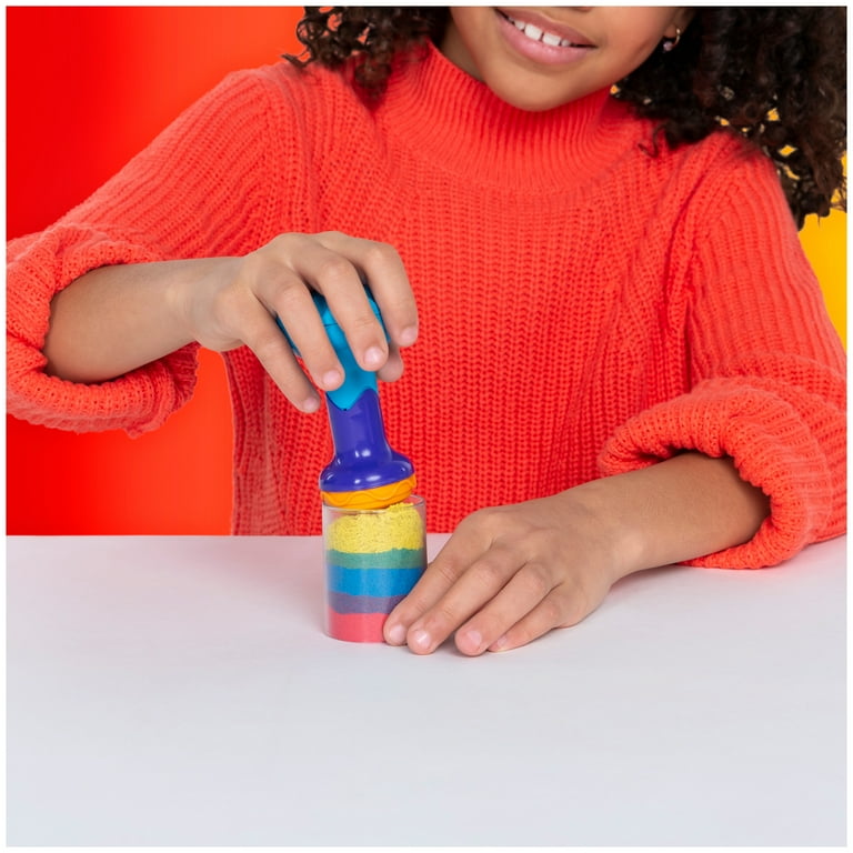 SPIN MASTER Kinetic Sand, Squish N' Create avec 382 g de sable à