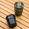 thumbnail image 5 of Uutvmp Camping Coffee Mug, Stainless Steel Cup, Drinking Glasses Ultralight Stackable Water Cup Travel Cup for Picnic Camping Campfire Travel Cooking, 5 of 8