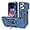 Blue, variant on Phone Case for iPhone 15 Pro Case with Slide Camera Cover Shockproof 15 Pro Phone Case with 360°Rotate Magnetic Ring Stand for 15 Pro 6.1 inch 2023 - Blue