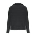 thumbnail image 5 of YueHuiYing Womens Long Sleeve Zip Up Sweaters Lightweight Fall Fashion Sweater Jacket Knitted Fall Winter Clothes, 5 of 8