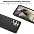 thumbnail image 4 of For Samsung Galaxy S24 Ultra Case with Belt Clip Holster & Kickstand, Screenless Protective Dual-Layer Shockproof Phone Case for Samsung Galaxy S24 Ultra 6.8 inch - Black, 4 of 10
