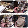 thumbnail image 4 of Scrapbooking Kit, , Perfect for -Scrapbooking Materials, Planner DIY Art Crafts Coffee Bazaar, 4 of 6