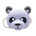 thumbnail image 1 of Mascarilla facial de PVC con diseño de panda para fiestas y cumpleaños, 1 of 2