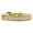 Gold, variant on Dog, Puppy Pet Ice Cream Collar, "Two Row Pearl Rimsets"
