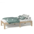 thumbnail image 5 of Gymax 14'' Twin Size Wooden Platform Bed Frame w/ Strong Slat Support Natural, 5 of 8