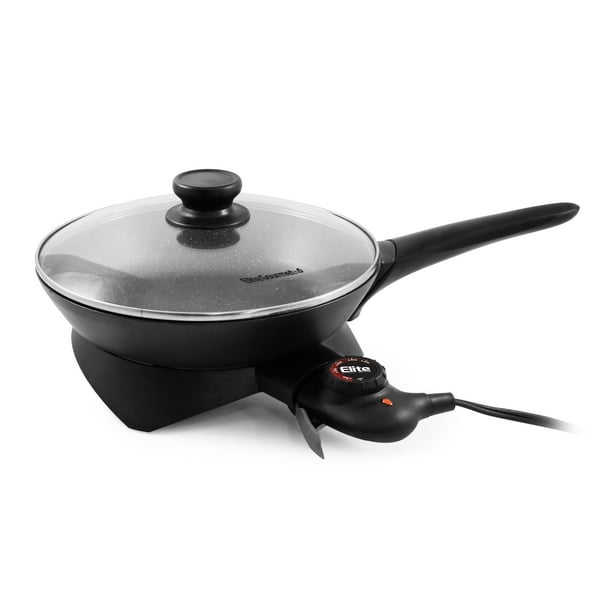 Elite Gourmet 10”x 2” Electric Skillet with Handle EG6207