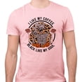 thumbnail image 2 of Coffee Black Like My Soul Shirt Unisex Small Pink, 2 of 5