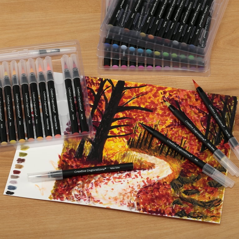 Creative Inspirations Watercolor Brush Pen Set Of 48