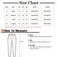 thumbnail image 3 of Jalioing Women's Ankle Length Pant Skinny High Waist Pants Solid Color Zipper Leggings with Pockets (Medium, Bronze), 3 of 6