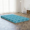 thumbnail image 5 of Abstract Foldable Mattress, Modern Geometric Mosaic, 78.7" x 47.2", Sky Blue Multicolor, by Ambesonne, 5 of 6