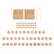 thumbnail image 3 of Juego de conteo de cuentas Juego de matemáticas preescolar Niños Ayudas para la enseñanza Juguetes Montessori Juego de tablero de números de madera Sunnimix juego de mesa ocupado, 3 of 8