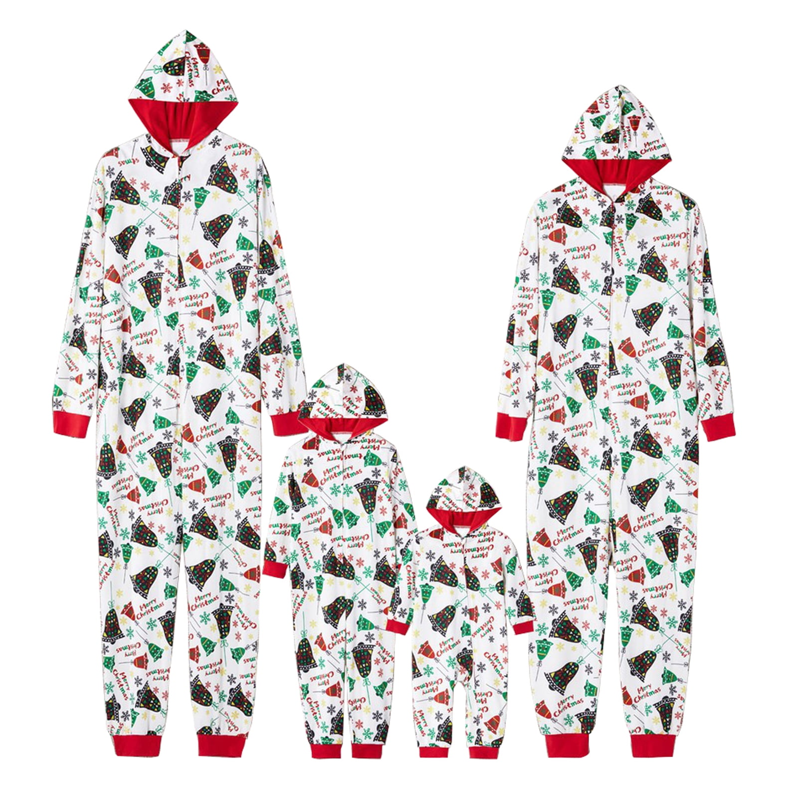 Bebiullo Family Christmas Pajamas Set Long Sleeve Hooded Snowflake Bells Adult Kids Xmas Clothes Sleepwear Jumpsuit Walmart Com Bebiullo Family Christmas Pajamas Set Long Sleeve Hooded Snowflake Bells Adult Kids Xmas Clothes Sleepwear Jumpsuit Walmart Com
