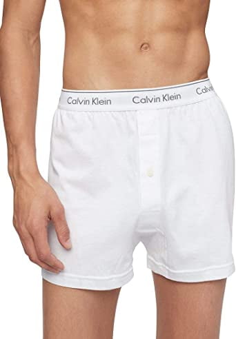 calvin klein men's cotton classics multipack knit boxers