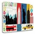 thumbnail image 2 of 24" x 16" New York City Experience by Michael Mullan Canvas Fabric Multi-Color, 2 of 3