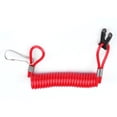 thumbnail image 1 of Cordón Del Interruptor De Apagado, Correa De Seguridad Roja Del Interruptor De Apagado De Durabilidad, Motor De Plástico ABS Para, 1 of 7