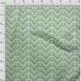 thumbnail image 4 of oneOone Polyester Spandex Green Fabric Chevron Sewing Material Print Fabric By The Yard 56 Inch Wide, 4 of 4