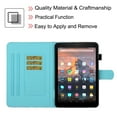 thumbnail image 6 of Allytech Kindle Paperwhite Case 10th Generation, Kindle Paperwhite Case, Slim Shell Folio Flip Smart Cover Auto Sleep Wake Patterned Case for All Versions Amazon Kindle Paperwhite, Butterfly, 6 of 7