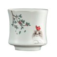 thumbnail image 1 of Tea Cups Cup Ceramic Chinese Japanese Set Sake Asian Drinking Teacups Serving Kungfu Tasting Cat Style Porcelain, 1 of 5