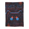 thumbnail image 1 of Fractal Game Controller Throw Blanket, Fluffy Soft Cozy Blanket Flannel Plush Microfiber Couch Throw, 40"x30", 1 of 8