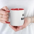 thumbnail image 5 of CafePress - GO AHEAD Mugs - 11 oz Ceramic Mug - Novelty Coffee Tea Cup, 5 of 6