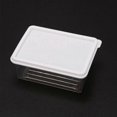 thumbnail image 2 of Clear Fridge Storage Containers with Lids Stackable Set,8 Refrigerator Organizer Bins,Use in Snacks, 2 of 5