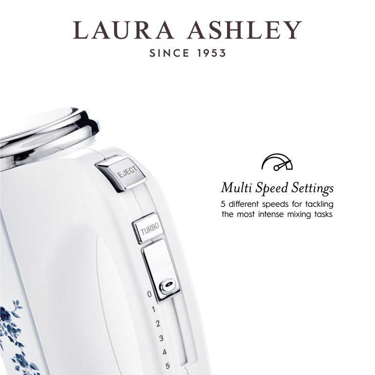 VQ Laura Ashley Hand Mixer - 300-Watt Power - Walmart.com