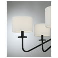 thumbnail image 7 of Trade Winds Lighting 6-Light Chandelier In Matte Black, 7 of 7