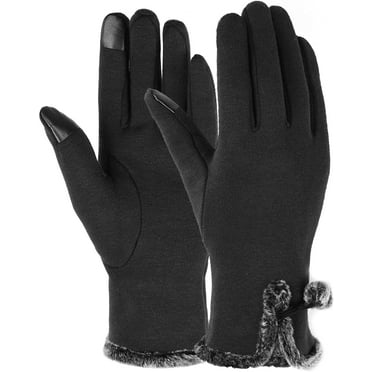 Womens Gloves Winter Touch Screen Texting Gloves for Women Fleece Lined Thick Warm Gloves