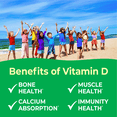 thumbnail image 4 of Vitaworks Kids Vitamin D 1000 IU, Dietary Supplement for Immune Support, 120 Chewables, 4 of 7