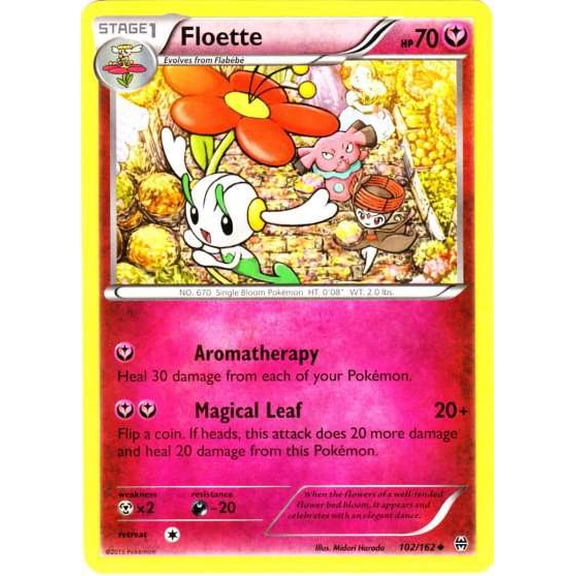 Pokemon BREAKthrough Floette #102