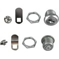 thumbnail image 4 of 2Pcs Cabinet Cam Lock Keyed Alike Tool Box Locks 5/8" Cylinder for Truck Pickup Tool Box Vending Machine Drawer Mailbox ATM Locks Replacement, 4 of 4