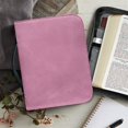 thumbnail image 6 of HELLHERO Glittery Pink Textured Pattern Church Bible Bag for Women, Bookmark Belt Bible Cover with Large Capacity for Bible Study Daily Work Christian Prayer, 6 of 12