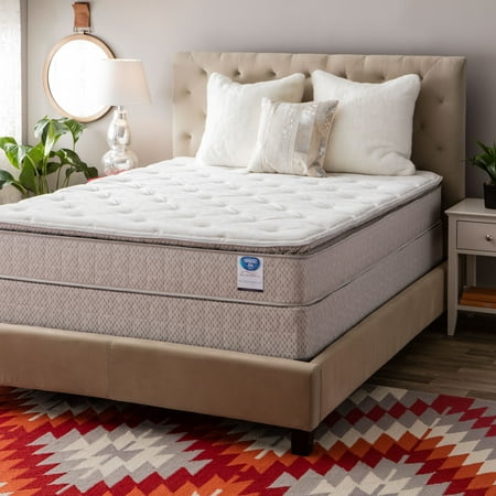 Pillow Top Cal King - Spring Air Value Collection Northridge Cal King-size Pillow Top Set - WHITE