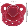 thumbnail image 2 of 1 chupete magnético de simulación, accesorio para muñeca bebé (rosa), 2 of 5