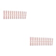 thumbnail image 3 of Uñas postizas Soidarity 24 piezas acrílicas francesas 23 color carne, 3 of 6