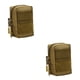 thumbnail image 2 of Greeniant Bolsa de hombro Bolsas de mensajero resistentes al desgaste Paquete de pecho de nylon Equipo deportivo Accesorios de ciclismo Bolso Marrón 2piezas, 2 of 6