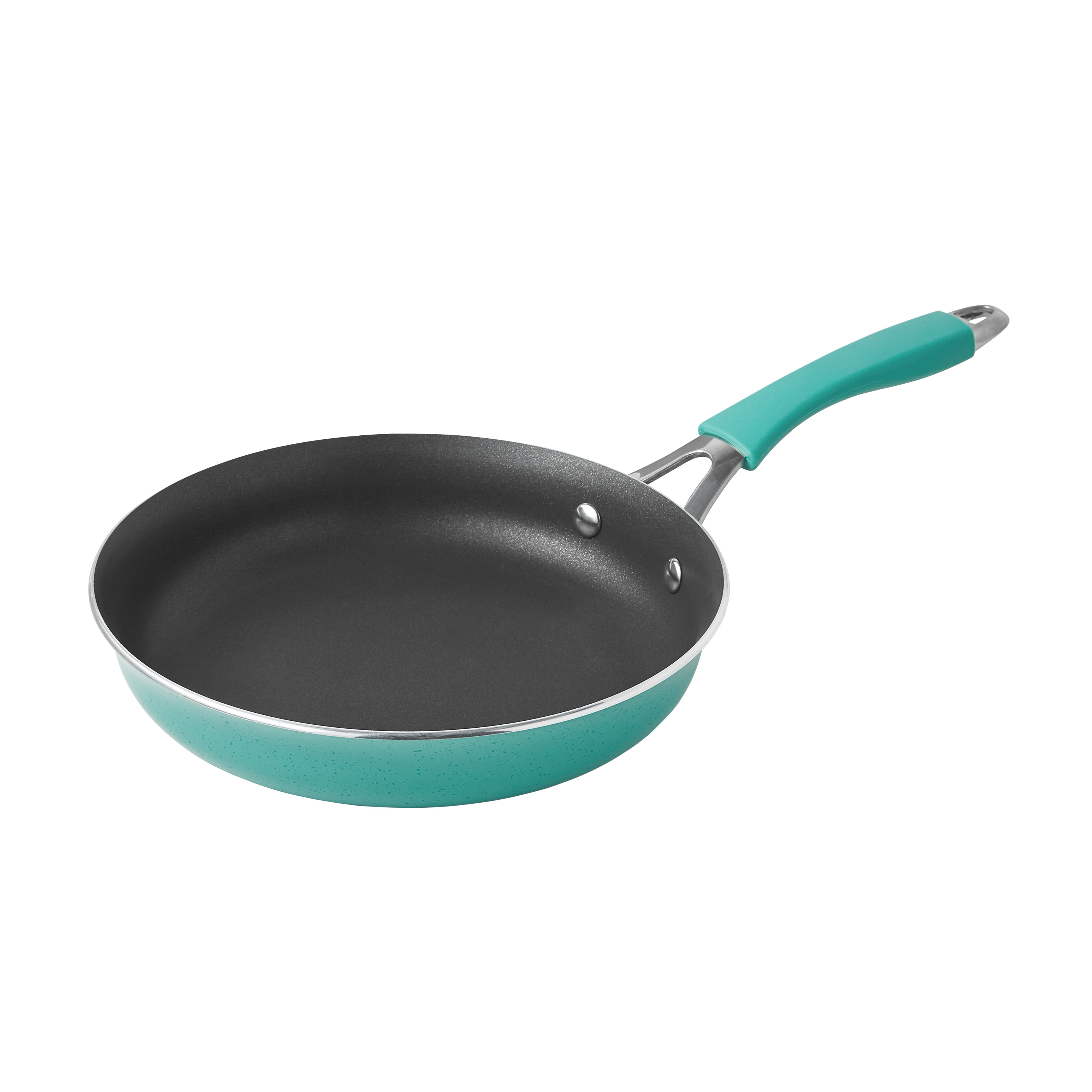 The Pioneer Woman Blooming Bouquet Aluminum Nonstick 19-Piece Cookware Set, Teal - image 8 of 11