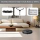 thumbnail image 5 of Replacement Parts for X8 Pro, Main Side Brush Hepa Filters Mop Pads Robot Vacuum, 5 of 5
