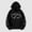 Black, variant on Qertyioot Christmas Womens 2023 Winter Coat Discount Gothic Style Sleeve Hoodlies Zipper Thermal Hoodie With Cropped Zip Up Coat