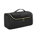 thumbnail image 2 of Bolsa de almacenamiento Zulema para rizador de pelo Negro Caja de rizador, 2 of 8