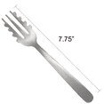 thumbnail image 3 of For-Ghetti Forks – 4 Spaghetti Twirling Utensils with Nubs, Stainless Steel Handles, Fun for All, Dishwasher Safe, 7.75", 3 of 7