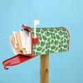 thumbnail image 4 of Lsque Green Leaves Mailbox Cover Standard Size ,Magnetic Mailbox Covers Post Wraps Letter Box Cover -25.5x21 in, 4 of 9
