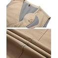 thumbnail image 7 of Men's Casual Denim Cotton Utility Vest Button Up Outdoor Pocketed Waistcoat, 7 of 7