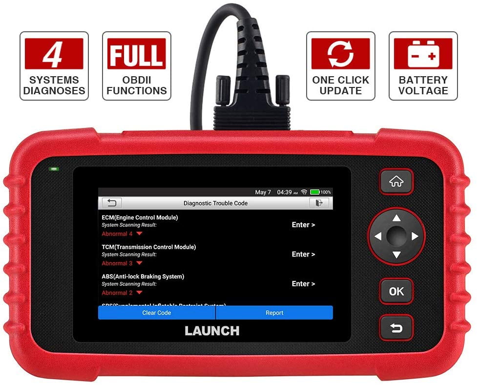 Code Reader Launch CRP123 OBD2 Scanner ABS SRS Transmission and Engine Scan Tool