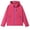 Hot Pink, variant on Women's Softshell Jacket with Hood Outdoor Lightweight Waterproof Insulated Windbreaker with Pockets, White M
