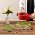 thumbnail image 7 of SKYSONIC Chamomiles Pot Holders Set Trivet Daisy Hot Pads Potholder Cotton for Kitchen Weave Pot Mat Cooking Baking Decor Home, 7 of 7